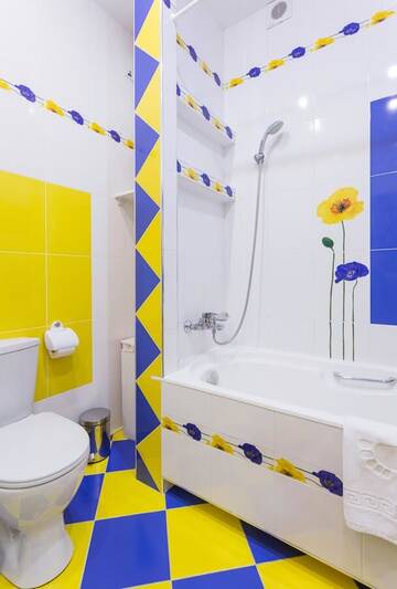 Фото номера Апартаменты с 1 спальней Апартаменты NAVIT apartments with breakfast,near the railway station, the center, the park г. Киев 21