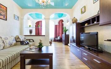 Фото номера Апартаменты с 1 спальней Апартаменты NAVIT apartments with breakfast,near the railway station, the center, the park г. Киев 65