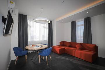 Фото номера Апартаменты с 1 спальней Апартаменты MSKY Luxury Apartment 3 г. Киев 19