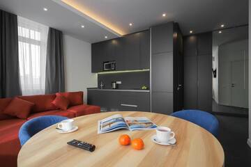 Фото номера Апартаменты с 1 спальней Апартаменты MSKY Luxury Apartment 3 г. Киев 28