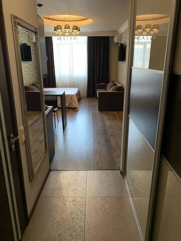 Фото номера Апартаменты с 1 спальней Апартаменты Apartment Elegant г. Киев 9