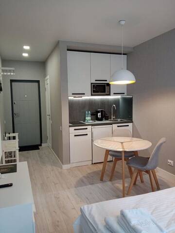 Фото номера Апартаменты с 1 спальней Апартаменты Studio Galaxy г. Киев 12