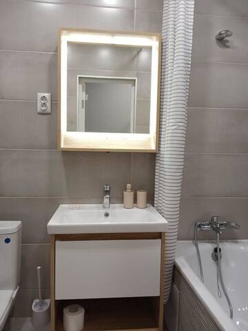 Фото номера Апартаменты с 1 спальней Апартаменты Studio Galaxy г. Киев 14