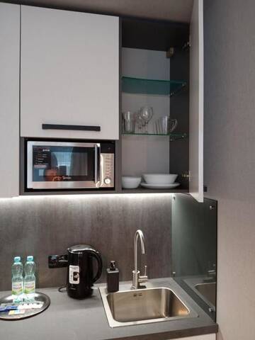 Фото номера Апартаменты с 1 спальней Апартаменты Studio Galaxy г. Киев 36