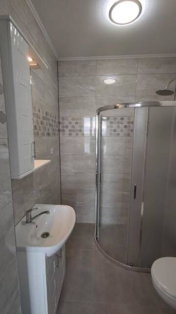 Фото номера Апартаменты с 1 спальней Апартаменты Rybalsky Studio Apartment Podil - Dnipro View г. Киев 16