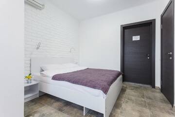 Фото номера Двухместный номер с 1 кроватью Отель SkyHome na Nauky г. Киев 2