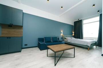 Фото номера Апартаменты с 1 спальней Апартаменты HotRent Pechersk City Deluxe г. Киев 22