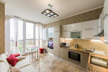 Фото номера Апартаменты с 1 спальней Апартаменты Rent-Kiev 2 min metro Chernihivska Lux г. Киев 45