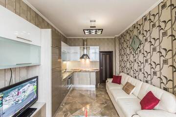Фото номера Апартаменты с 1 спальней Апартаменты Rent-Kiev 2 min metro Chernihivska Lux г. Киев 46