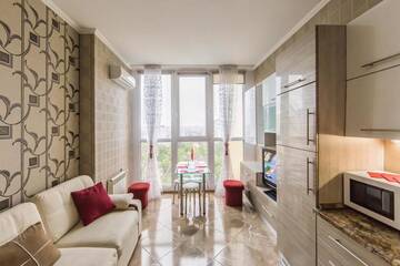 Фото номера Апартаменты с 1 спальней Апартаменты Rent-Kiev 2 min metro Chernihivska Lux г. Киев 42