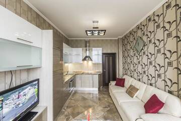 Фото номера Апартаменты с 1 спальней Апартаменты Rent-Kiev 2 min metro Chernihivska Lux г. Киев 12