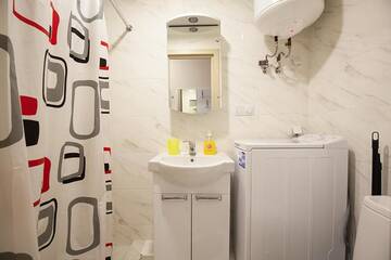 Фото номера Двухместный номер с 1 кроватью Апарт-отели New quiet place in Kiev г. Киев 18