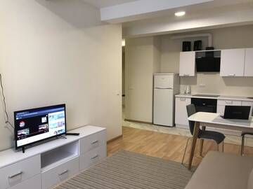 Фото номера Апартаменты с 1 спальней Апарт-отели New quiet place in Kiev г. Киев 11