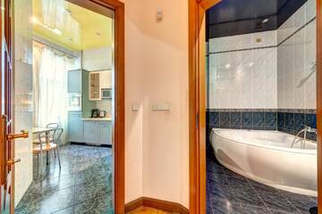 Фото номера Апартаменты с 2 спальнями Апартаменты Three rooms apartments near Kiev Planetarium! г. Киев 20