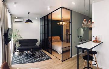 Фото номера Апартаменты с 1 спальней Апартаменты MODERN LUXURY Apartment in the heart of Kiev г. Киев 27