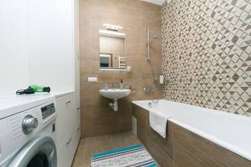 Фото номера Апартаменты с 1 спальней Апартаменты Apartmant in KPI г. Киев 18