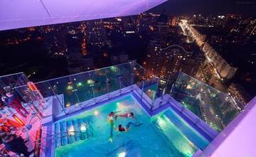 Фото номера Апартаменты с 1 спальней Апартаменты Jack Residence with pool on the roof г. Киев 76