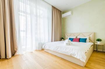Фото номера Апартаменты с 1 спальней Апартаменты Jack Residence with pool on the roof г. Киев 51