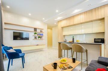 Фото номера Апартаменты с 1 спальней Апартаменты Jack Residence with pool on the roof г. Киев 53