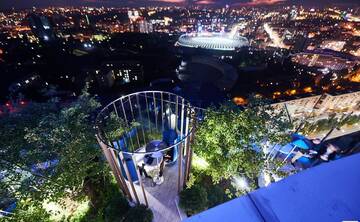 Фото номера Апартаменты с 1 спальней Апартаменты Jack Residence with pool on the roof г. Киев 12