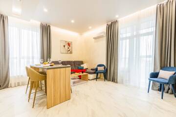 Фото номера Апартаменты с 1 спальней Апартаменты Jack Residence with pool on the roof г. Киев 27