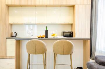 Фото номера Апартаменты с 1 спальней Апартаменты Jack Residence with pool on the roof г. Киев 30
