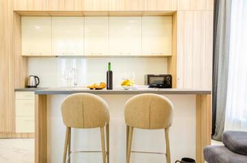 Фото номера Апартаменты с 1 спальней Апартаменты Jack Residence with pool on the roof г. Киев 61