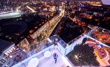 Фото номера Апартаменты с 1 спальней Апартаменты Jack Residence with pool on the roof г. Киев 67