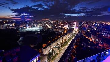 Фото номера Апартаменты с 1 спальней Апартаменты Jack Residence with pool on the roof г. Киев 36