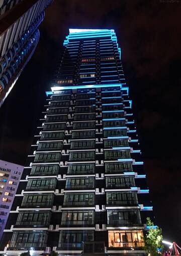 Фото номера Апартаменты с 1 спальней Апартаменты Jack Residence with pool on the roof г. Киев 10