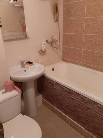 Фото номера Апартаменты с 1 спальней Апартаменты Apartament on Chokolovsky Boulevard г. Киев 16