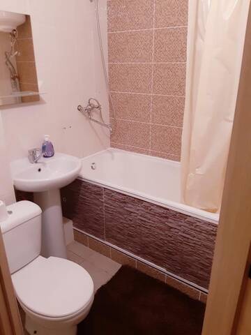 Фото номера Апартаменты с 1 спальней Апартаменты Apartament on Chokolovsky Boulevard г. Киев 9