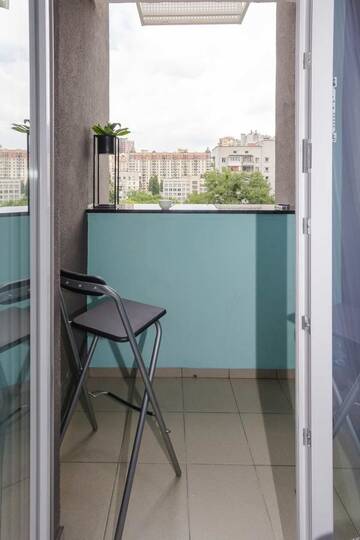 Фото номера Апартаменты с 1 спальней Апартаменты Charming studio in the center г. Киев 14