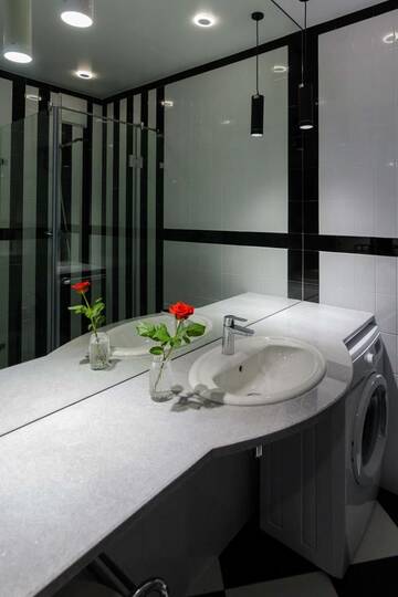 Фото номера Апартаменты с 1 спальней Апартаменты Charming studio in the center г. Киев 12