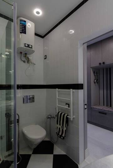 Фото номера Апартаменты с 1 спальней Апартаменты Charming studio in the center г. Киев 18