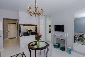 Фото номера Апартаменты с 1 спальней Апартаменты Charming studio in the center г. Киев 21