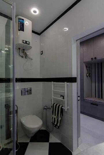 Фото номера Апартаменты с 1 спальней Апартаменты Charming studio in the center г. Киев 32