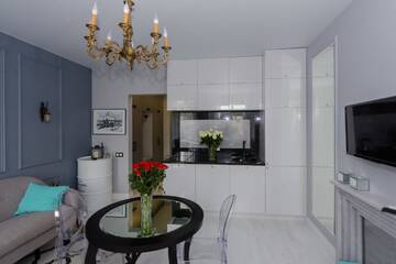 Фото номера Апартаменты с 1 спальней Апартаменты Charming studio in the center г. Киев 9