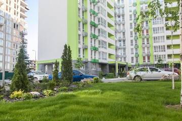 Фото номера Апартаменты с 2 спальнями Апартаменты Nivki-Park Inn г. Киев 43