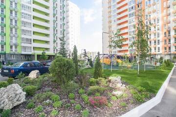 Фото номера Апартаменты с 2 спальнями Апартаменты Nivki-Park Inn г. Киев 26