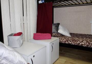 Фото номера Кровать в общем номере для женщин с 4 кроватями Хостелы UKRHOUSING г. Киев 21
