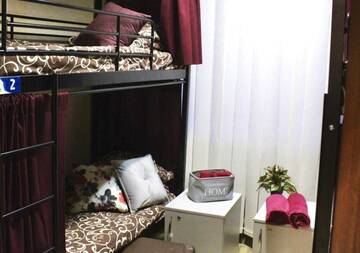 Фото номера Кровать в общем номере для женщин с 4 кроватями Хостелы UKRHOUSING г. Киев 31