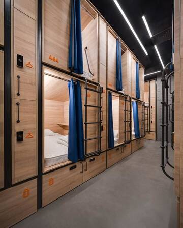 Фото номера Одноместный номер-капсула Хостелы A-HOSTEL г. Киев 2