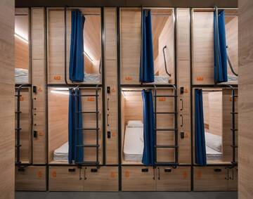 Фото номера Одноместный номер-капсула Хостелы A-HOSTEL г. Киев 3