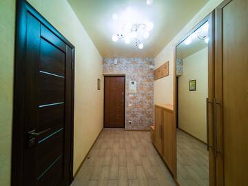 Фото номера Апартаменты с 1 спальней Апартаменты Kvartirkoff na Petra Kalnyshevsky 7, 26 floor г. Киев 17