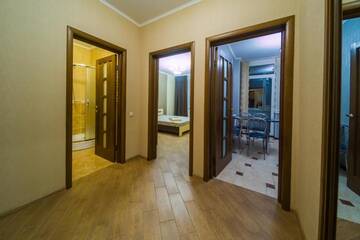 Фото номера Апартаменты с 1 спальней Апартаменты Kvartirkoff na Bogatirskaya 6a, 2 floor г. Киев 19