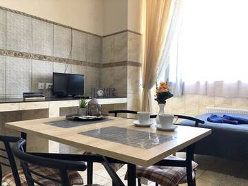 Фото номера Апартаменты с 2 спальнями Апарт-отели Modern Aparthotel near metro Pecherska г. Киев 16