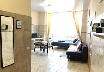Фото номера Апартаменты с 2 спальнями Апарт-отели Modern Aparthotel near metro Pecherska г. Киев 25