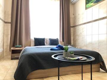 Фото номера Апартаменты с 2 спальнями Апарт-отели Modern Aparthotel near metro Pecherska г. Киев 29
