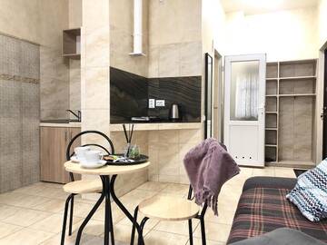 Фото номера Стандартные апартаменты Апарт-отели Modern Aparthotel near metro Pecherska г. Киев 4